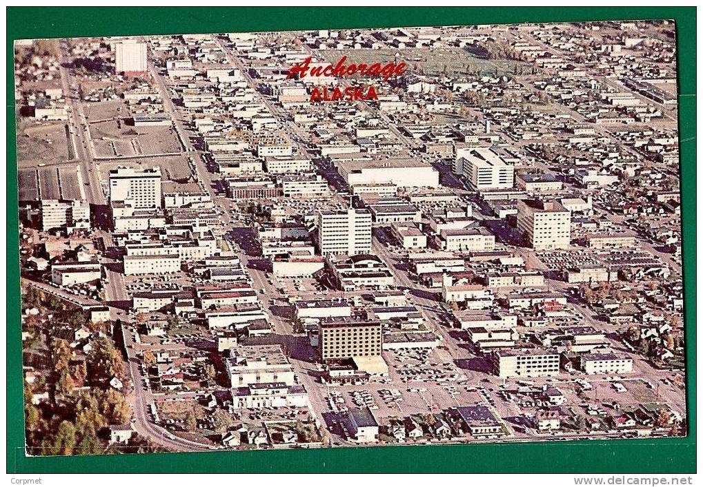 ANCHORAGE - ALASKA 1968 POSTCARD Sent From TOKYO, JAPAN To CALIFORNIA - Other & Unclassified