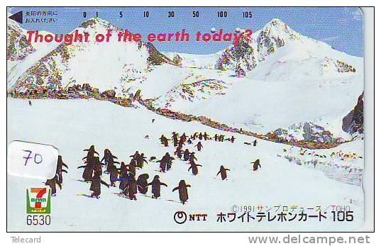 7 Eleven  (70) Thought Of The Earth Today -  Pinguin - Publicidad