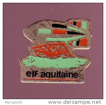 Pin's, Elf Aquitaine, Dirigeable - Carburants