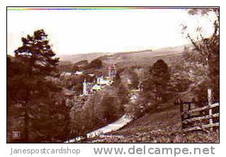 Real Photo PCd -- GLENDEVON VILLAGE--Perthshire--SCOTLAND - Perthshire