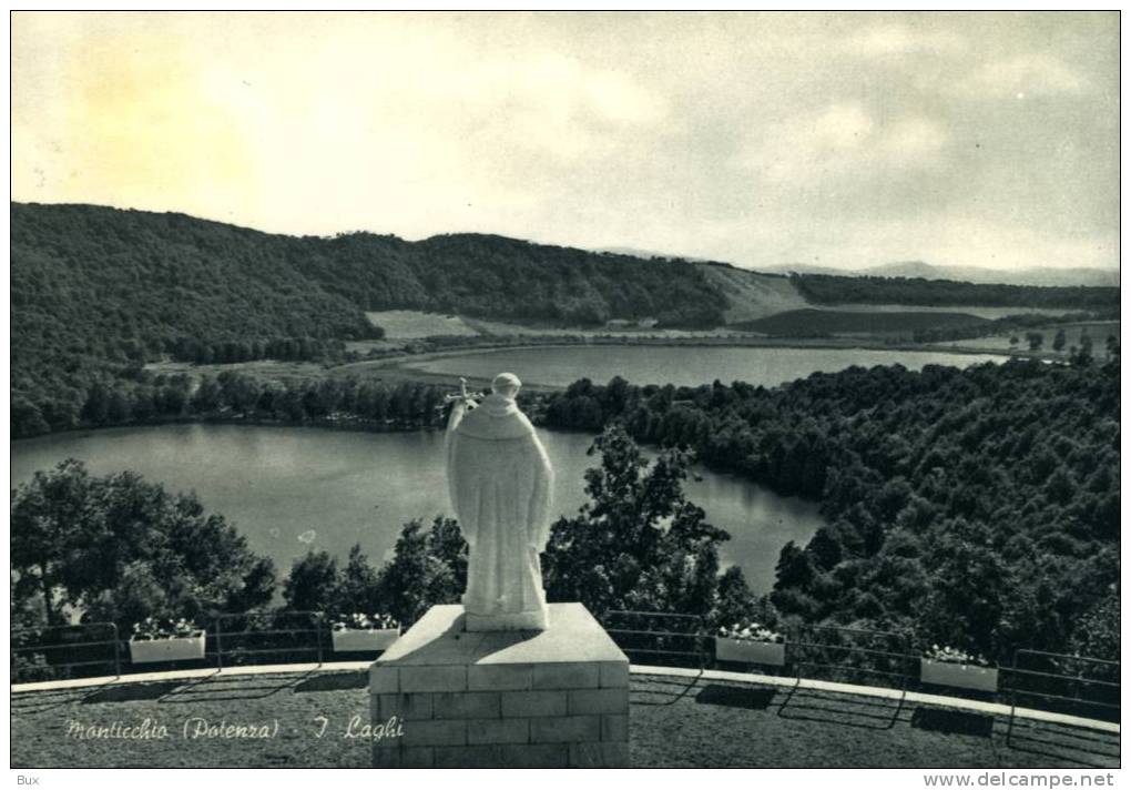 MONTICCHIO POTENZA  VIAGGIATA   COME DA FOTO IMMAGINE LUCIDA - Potenza