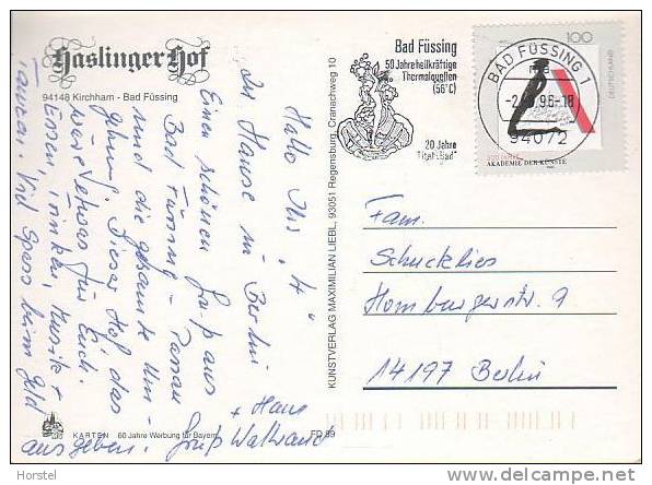 D-94148 Kirchham - Haslinger Hof - Nice Stamp - Bad Fuessing