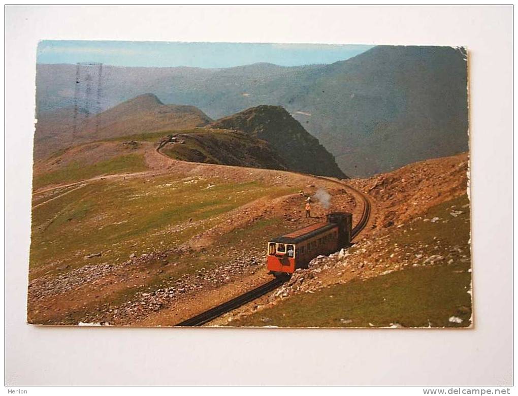 Snowdon Mountain Railway  Train  F   D30246 - Caernarvonshire