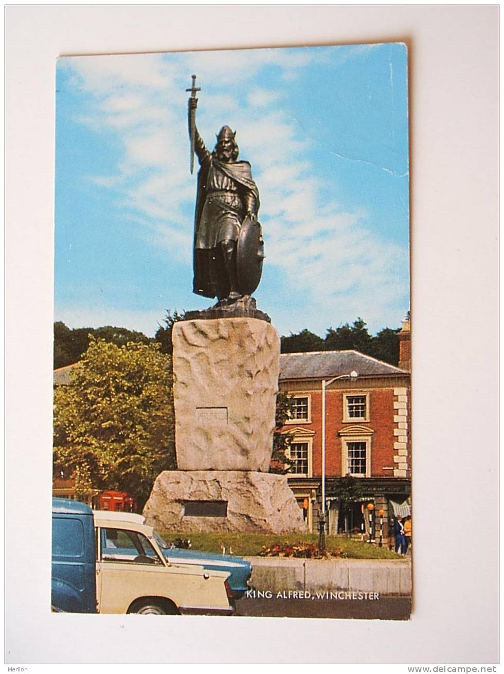 Wichester - King Alfred Statue  F    D30254 - Winchester