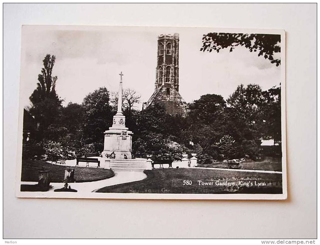 King's Lynn  - Tower Gardens 1958 VF  D30257 - Andere & Zonder Classificatie