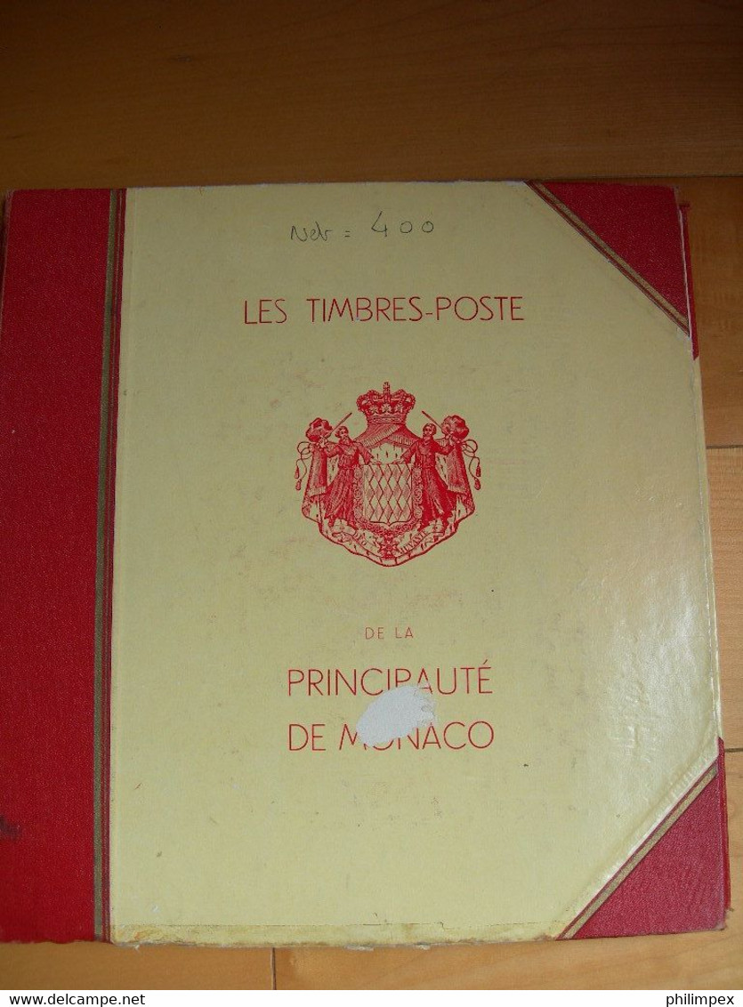 MONACO, GOOD COLLECTION ON THIAUDE PAGES, MOSTLY LH - Collections, Lots & Series