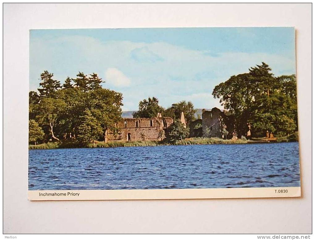 Inchmahome Priory - Lake Of Menteith - Pertshire Scotland  VF  D30306 - Perthshire