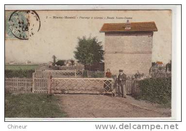 BLANC MESNIL PASSAGE A NIVEAU ROUTE NOTRE DAME - Le Blanc-Mesnil