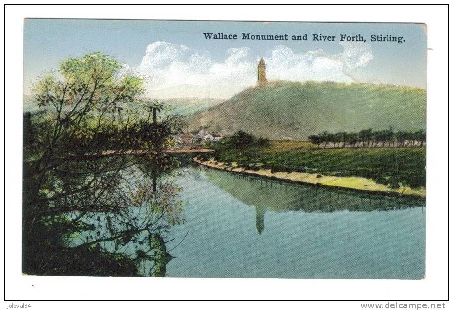 Ecosse - Wallace Monument And River Forth, STIRLING - Stirlingshire