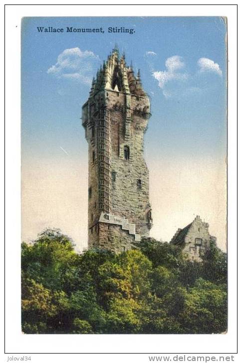 Ecosse - Wallace Monument , STIRLING - Stirlingshire