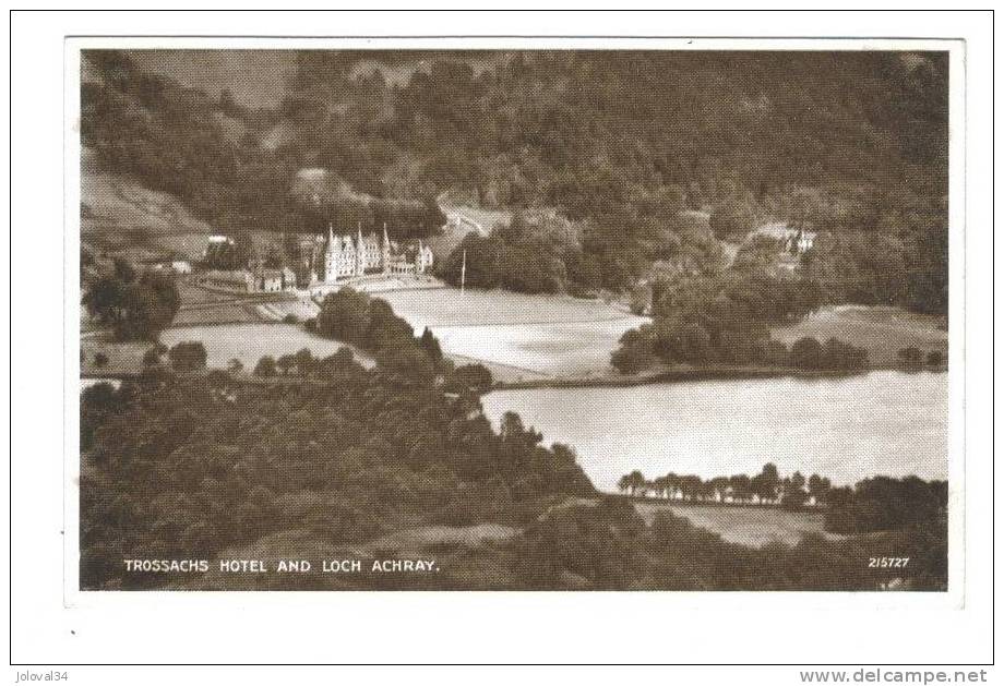 Ecosse - TROSSACHS HOTEL AND LOCH ACHRAY - Stirlingshire