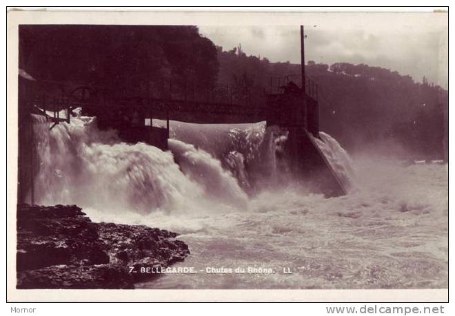 BELLEGARDE-sur-VALSERINE AIN  Chutes Du Rhône - Bellegarde-sur-Valserine