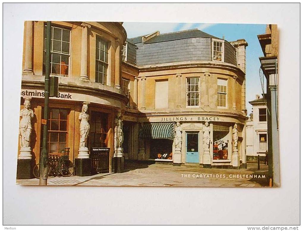 Cheltenham - The Caryatides - Jillings And Bracey Shop  VF  D30348 - Cheltenham