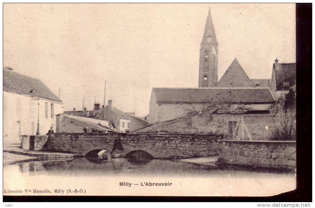 91 --- Milly --- L´Abreuvoir - Milly La Foret