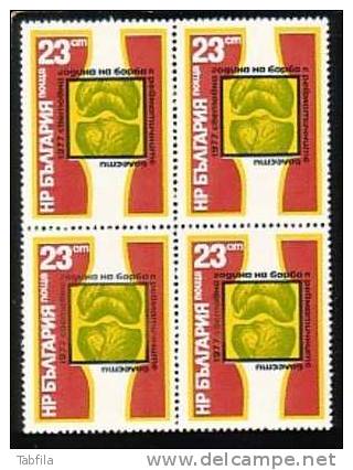 BULGARIE - 1977 - Anne Mondial De La Rhumatologie - Bl Du 4** - Neufs