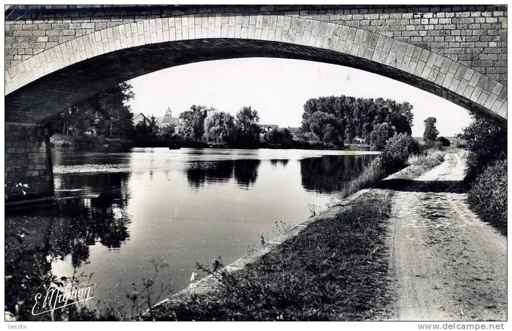 Bords De L'yonne - Chemin De Halage - Veron