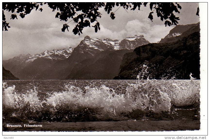 SUISSE SCHWYZ Brunnen Föhnsturm - Altri & Non Classificati