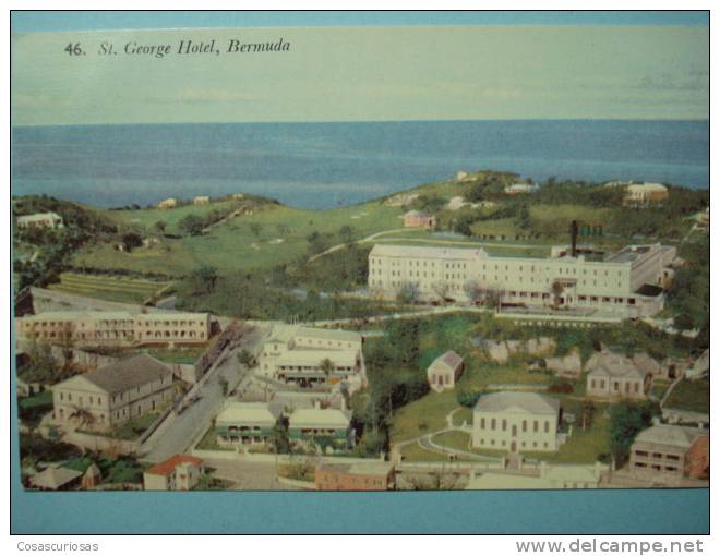 9891 BERMUDA   ST. GEORGE HOTEL    AÑOS / YEARS / ANNI  1950 - Sonstige & Ohne Zuordnung