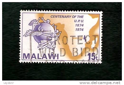 Malawi - UPU Emblem, Map Of Africa - Scott # 223 - Malawi (1964-...)