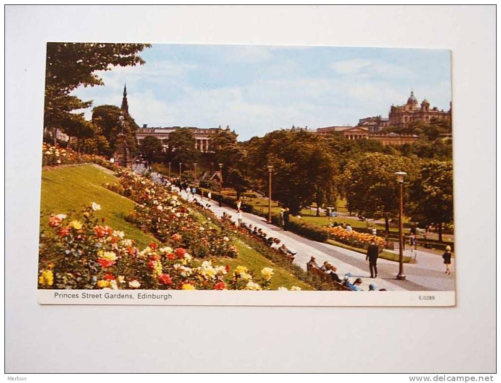 Princes Street Gardens, Edingburgh  VF  D30398 - Midlothian/ Edinburgh