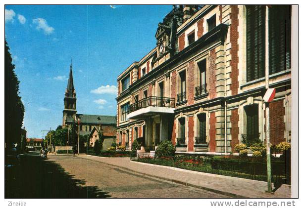 CARTE POSTALE D ALFORTVILLE - LA MAIRIE ET L EGLISE - Alfortville