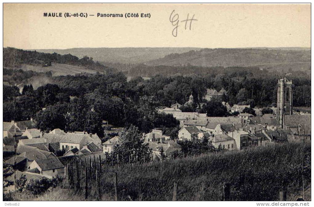 Panorama ( Côté Est ) - Maule