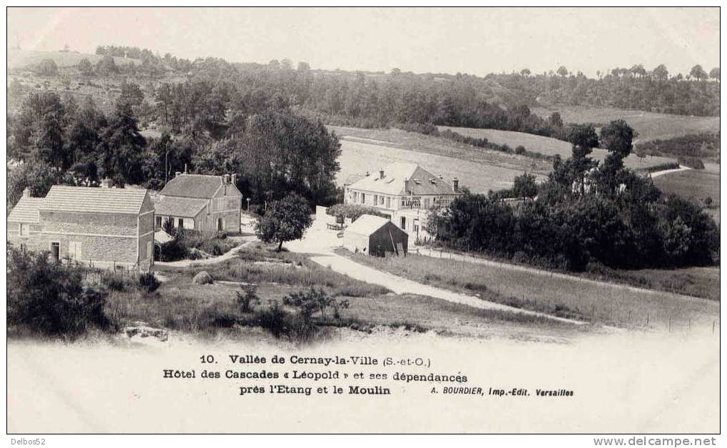 Vallée De Cernay-la-Ville (S Et O) - Hôtel Des Cascades "Léopold" Et Ses Dépendances Près L'Etang Et Le Moulin - Cernay-la-Ville