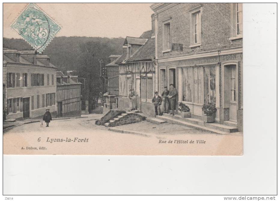 27.269/ LYONS LA FORET - Rue De L'hôtel De Ville - Lyons-la-Forêt