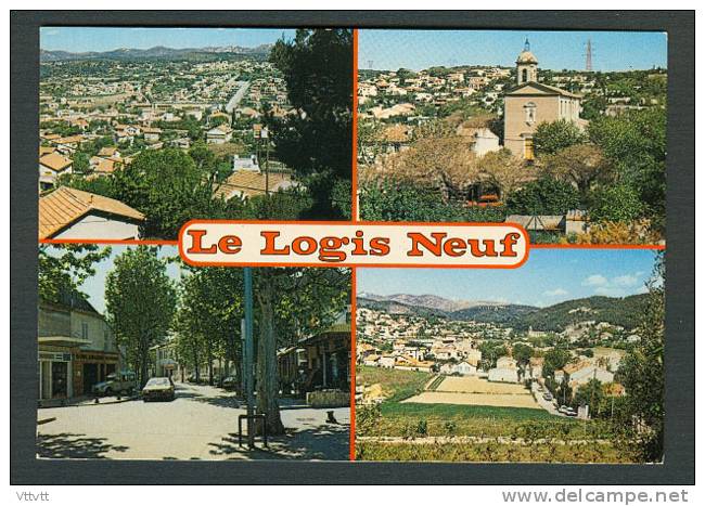 13 - LE LOGIS NEUF (Commune D´ALLAUCH) : Multivues, Les Côtes Rôties, Eglise, Centre. Edit. Tardy (non Circulée) - Allauch
