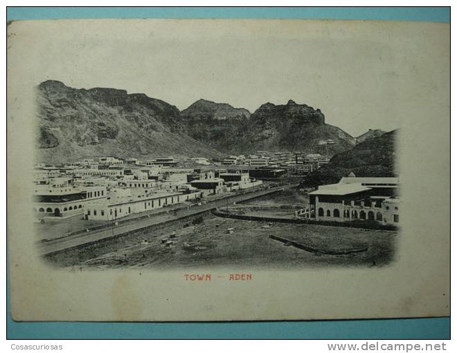 9885  ADEN YEMEN  TOWN   UNDIVIDED BACK     AÑOS / YEARS / ANNI   1900 - Yémen