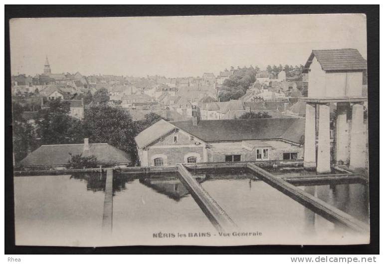 03 Néris-les-Bains NERIS-les-BAINS - Vue Générale    D03D  K03185K  C03195C RH015638 - Neris Les Bains