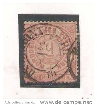 10122) Norddeutscher Postbezirk (Confederazione Germ. Del Nord)1868  Francobollo  N.15  Usato I° Scelta - Used