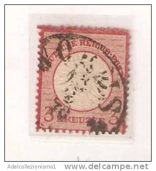 10133) Germania-1872  Francobollo  N.22 Usato I° Scelta - Oblitérés