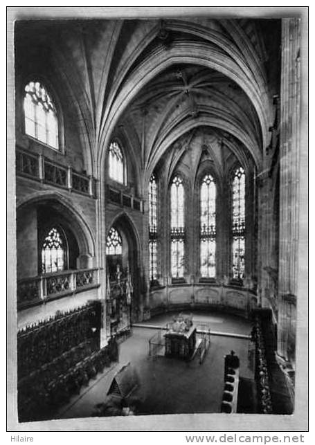 Cpsm 01 BOURG EN BRESSE Eglise De Brou Le Choeur - Brou - Chiesa