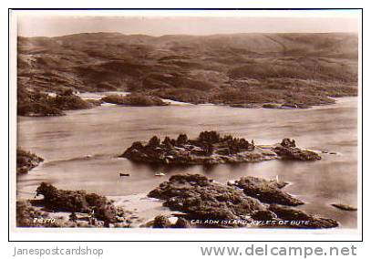 CALADH  ISLAND  Kyles Of Bute --Real Photo PCd--Argyllshire -- Scotland - Argyllshire