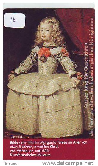 TC Japan ART * Margarita Teresa De España * Diego Velázquez (16) Related  Reliée * PEINTURE PAINTING SCHILDERIJ MAHLEREI - Peinture