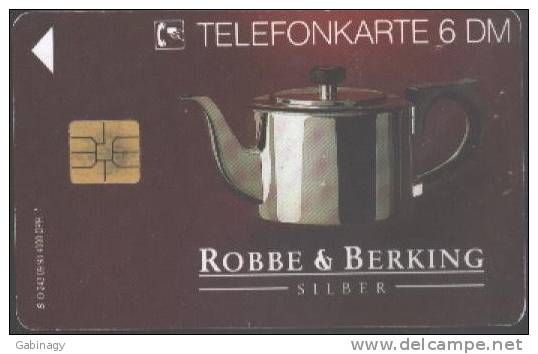 GERMANY-0297 - O243 - ROBBE & BERKING - SILVER - 4.000EX. - O-Series : Series Clientes Excluidos Servicio De Colección