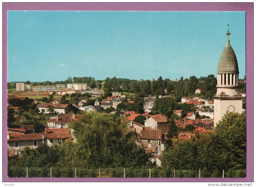 RIBERAC - Vue Générale Et Le Lycée - Carte Non Circulé - Riberac