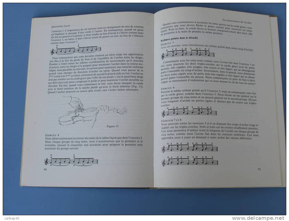 L Art De Jouer Du Violon - 1973-  Menuhin  -l10 - Musique