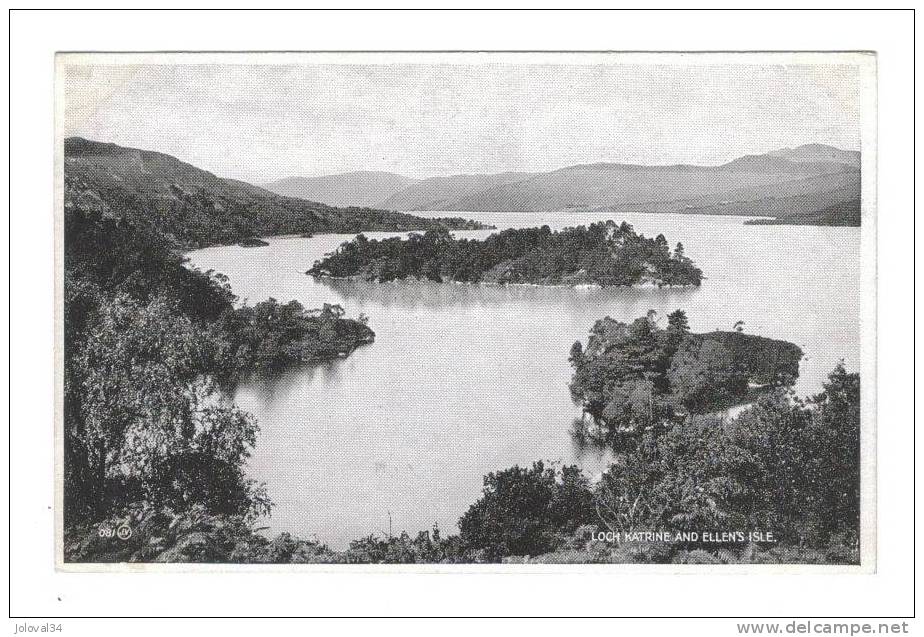 Ecosse - LOCH KATRINE N° 6 - And Ellen´s Isle - Stirlingshire