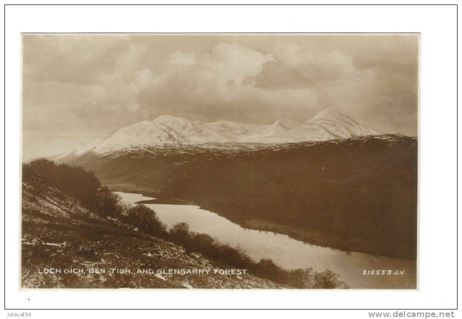 Ecosse - LOCH OICH  BEN TIGH And GLENGARRY FOREST - Inverness-shire