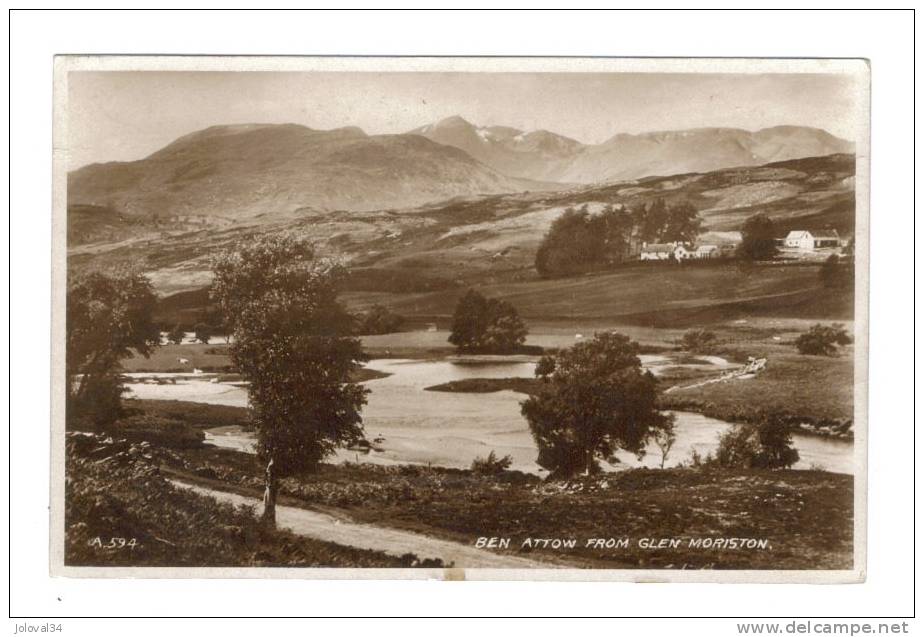 Ecosse - BEN ATTOW From GLEN MORISTON - Inverness-shire