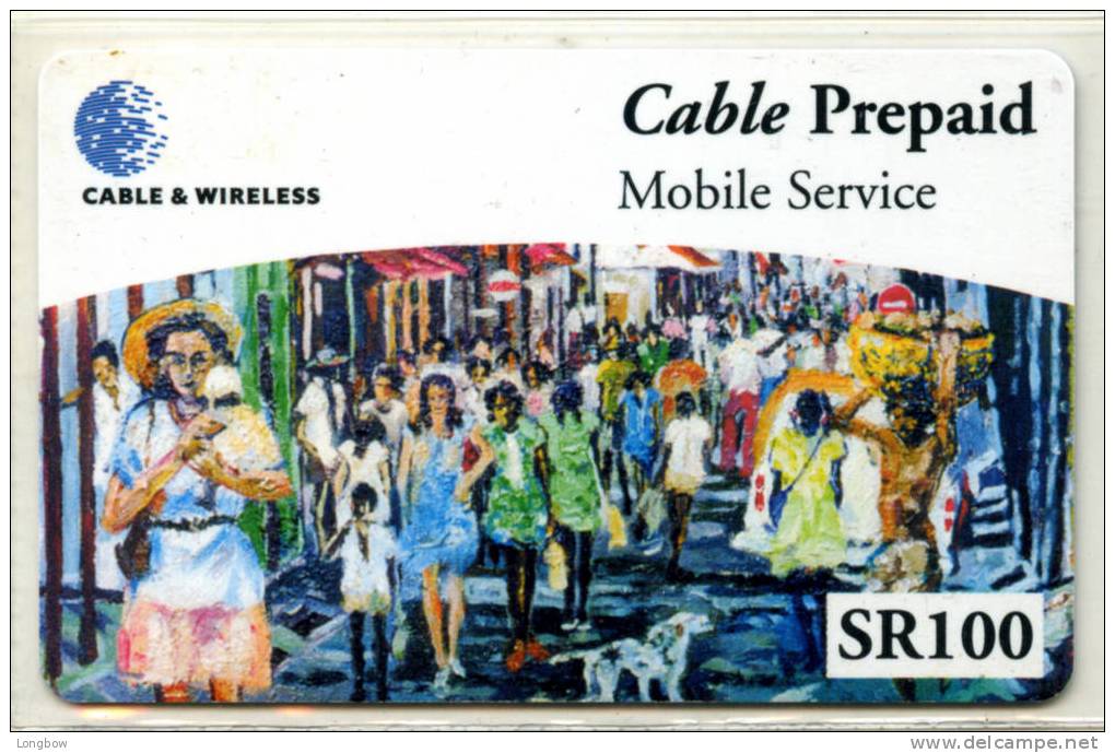 SEYCHELLES - Cable & Wireless - Mobile Service SR100 - Seychelles