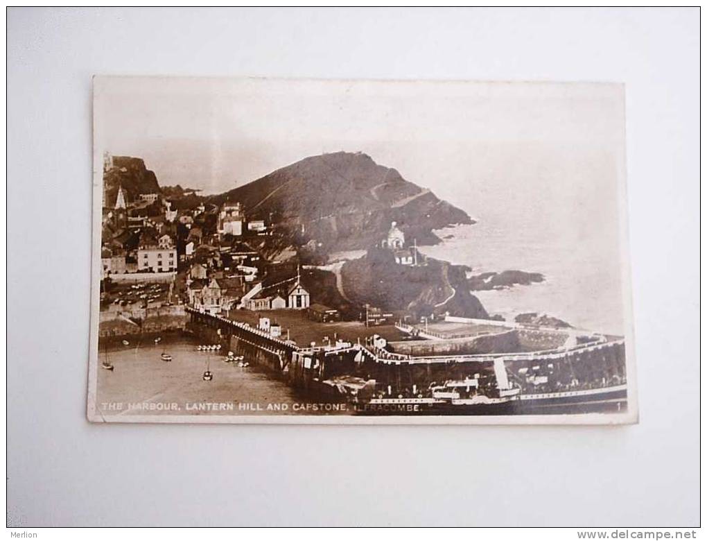 Devon - The Harbour Lantern Hill And Capstone - ILFRACOMBE   -cca 1928       VF  D30882 - Ilfracombe