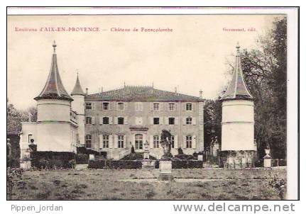 13 AIX EN PROVENCE (environs) * Château De Fonscombe * Belle CPA - Allauch