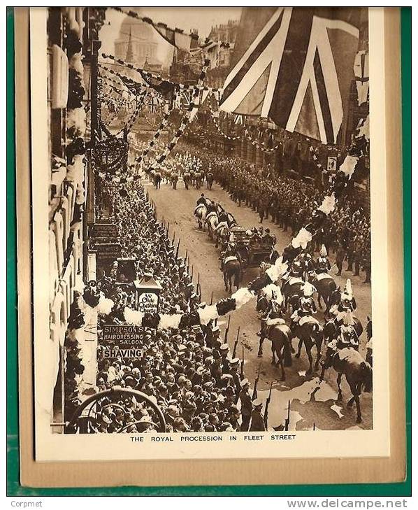 UK - ROYAL SILVER JUBILEE - London In Gala Dress - Book Of 16 Sepia Pictures 20 X 15 Cm - Pub. Photochrom Co. Wells - Photographie