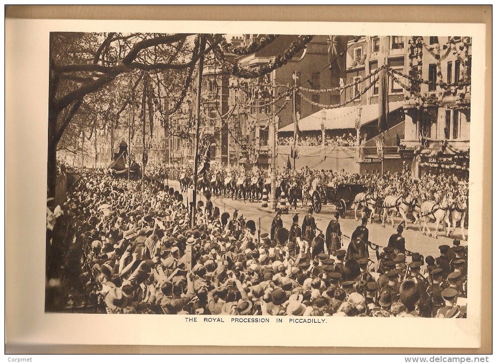 UK - ROYAL SILVER JUBILEE - London In Gala Dress - Book Of 16 Sepia Pictures 20 X 15 Cm - Pub. Photochrom Co. Wells - Photographie