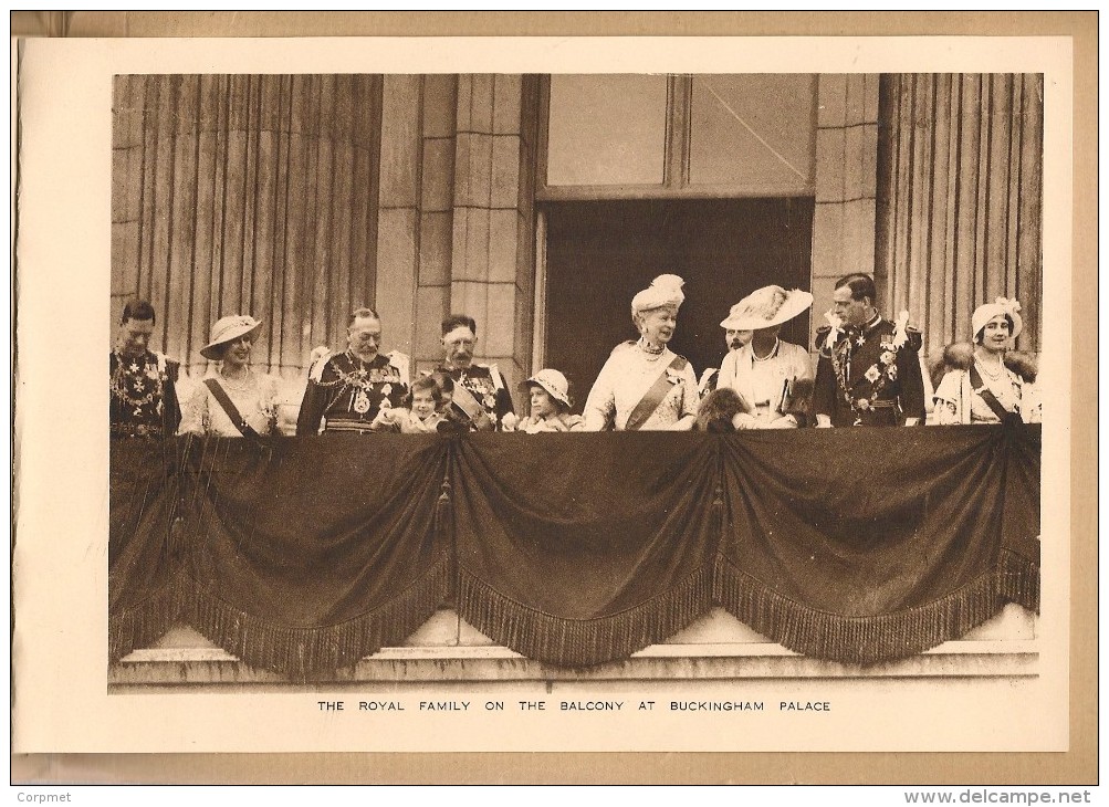 UK - ROYAL SILVER JUBILEE - London in Gala Dress - Book of 16 Sepia pictures 20 x 15 cm - Pub. Photochrom Co. Wells