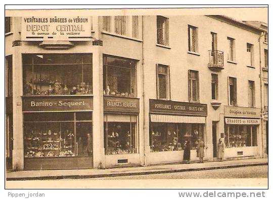 55 VERDUN **magasin De Dragees **Avenue De La Victoire - Winkels