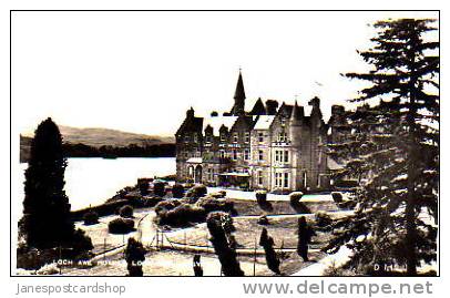 LOCH AWE HOTEL Loch Awe-- Real Photo PCd.-- -Argyllshire--Scotland - Argyllshire